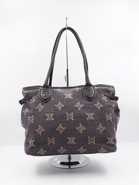CN50 💟 Céline Macadam Denim Tote Bag